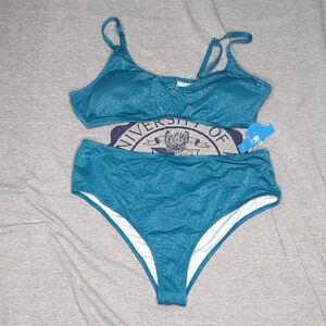 Cupshe Vibrant Blue Bikini